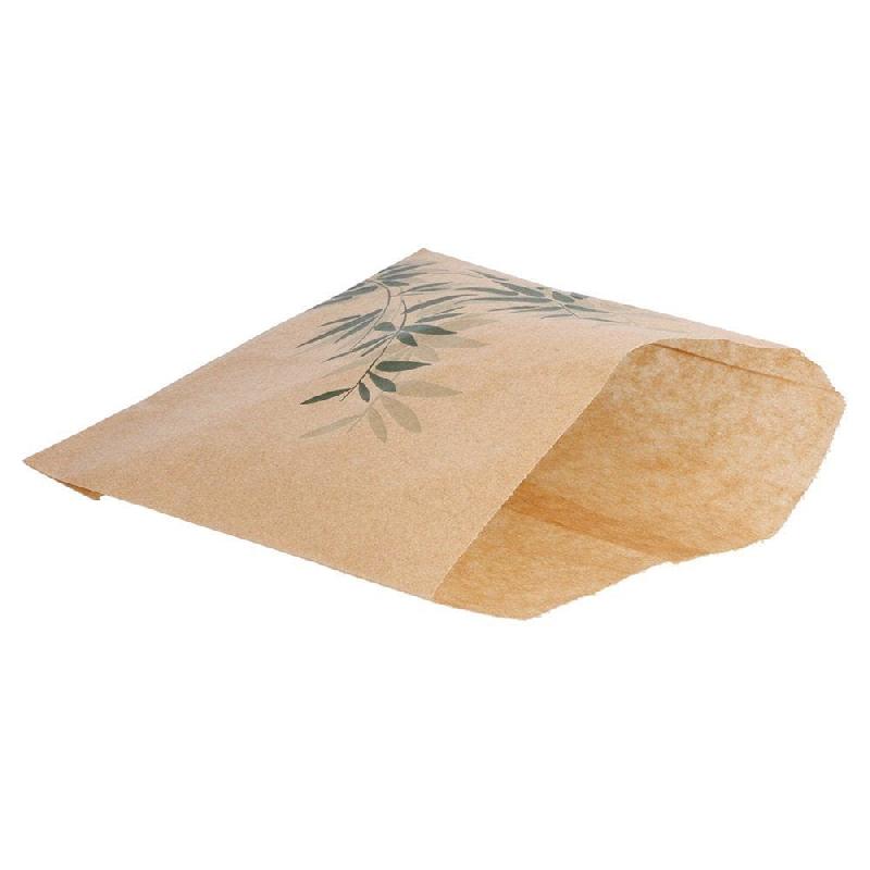 Sachet à frites ingraissable Feel Green 12x12cm - par 1000_1