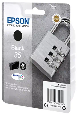 Epson Padlock Singlepack Black 35 DURABrite Ultra Ink_1