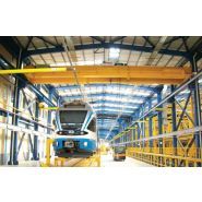 Grues avec ponts roulants double et unique poutres avec une capacité de charge de 1 à 63 tonnes - BVS_1