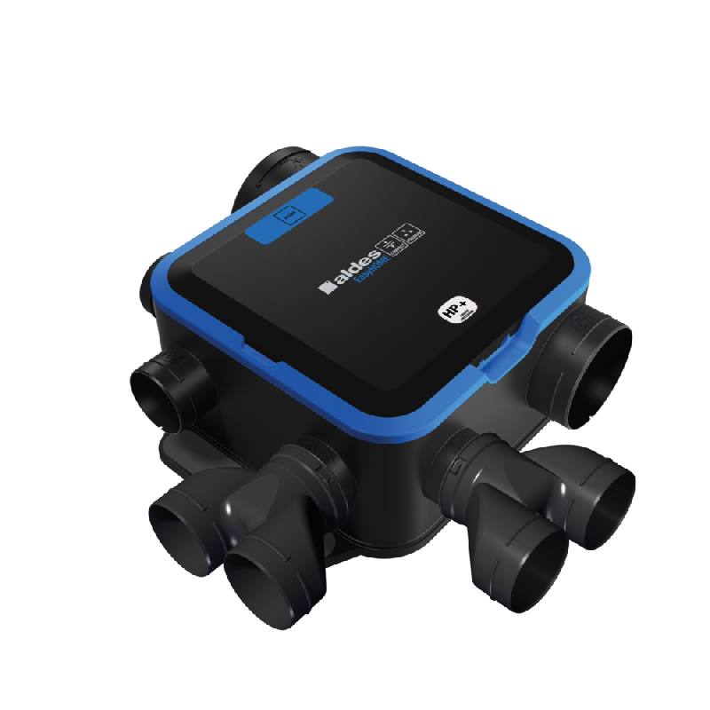 Kit VMC simple flux hygroréglable EasyHOME HYGRO COMPACT Premium Haute Pression HP+ - Aldes - 11033026_1