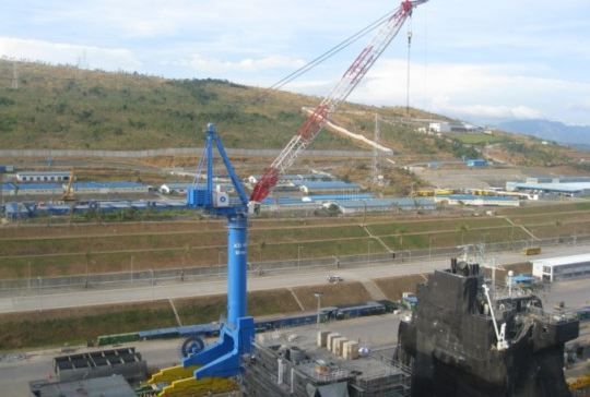 TCC 6000-60 - Grue portuaire Liebherr électro-hydraulique - Capacité de charge 5 à 60 tonnes_1