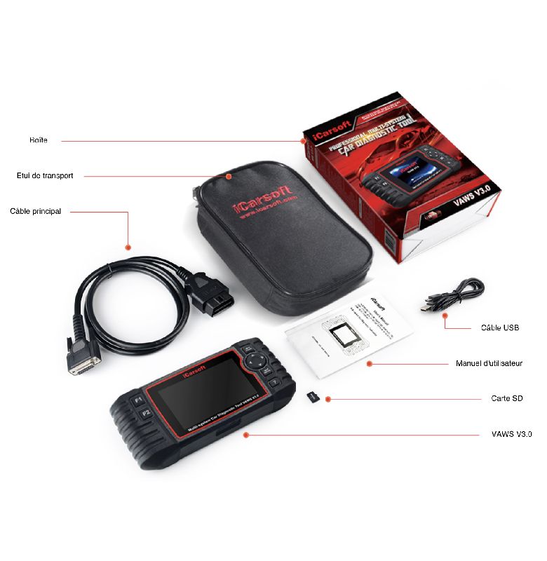 Valise diagnostic automobile icarsoft vaws v3.0_1