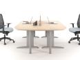 Bureau bench 2 personnes CORPORATE avec extension - Deskissimo_1