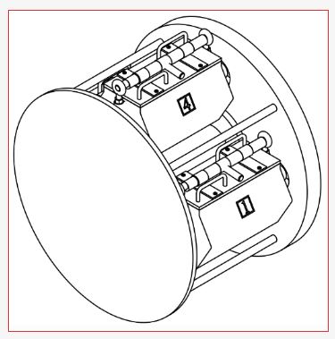 Centrifugeuse satellitaire rotative pour les opérations de tribofinition_1