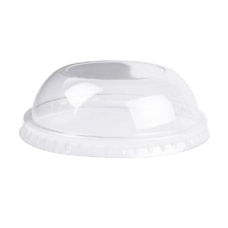 Couvercle dôme transparent PET pour pot à glace 150ml Ø8,5cm - par 2000_1