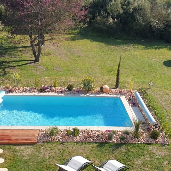 Gravier décoratif en marbre rose 90/150 - Pour rocailles, jardin et bassin_1