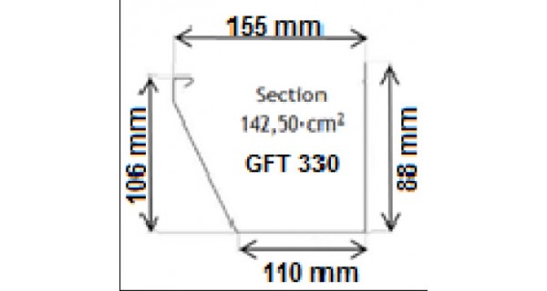 Profileuse  trapèze 330 - GMK330TIR_1