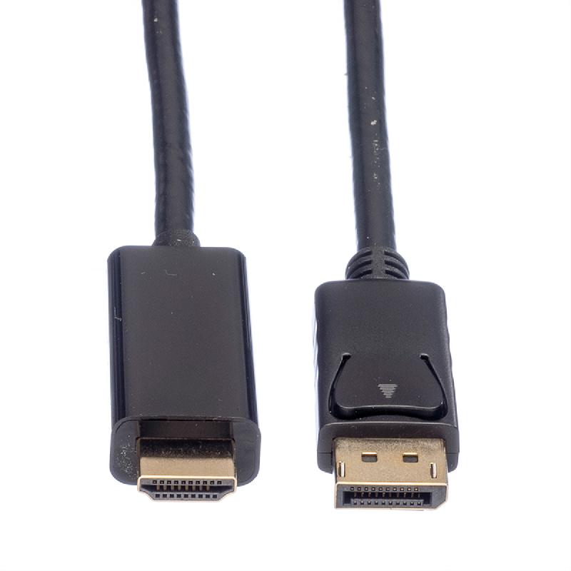 Roline câble displayport dp - uhdtv, m/m, noir, 5 m_1