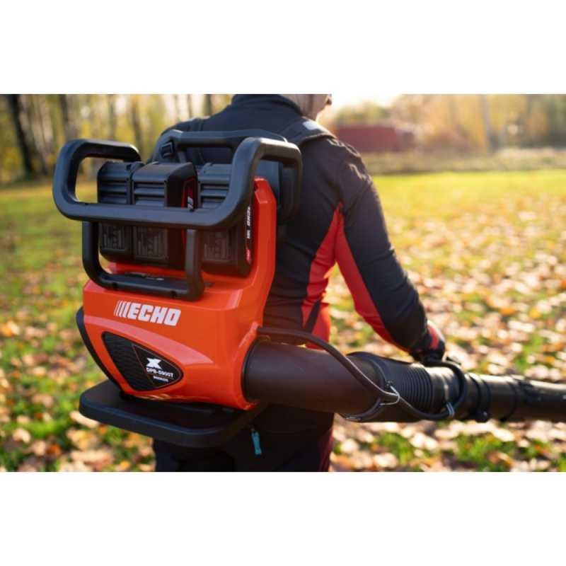 Souffleur dorsal à batterie x-series 56v 25n – ECHO – avec 2 batteries 5ah et chargeur – dpb-5900t/c2_1