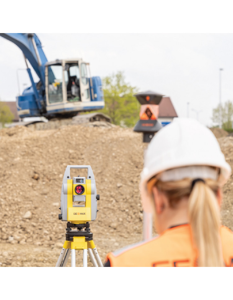 Station totale robotisée GeoMax Zoom95 - Technologie STReAM 360, précision 3'' et écran couleur VGA_1