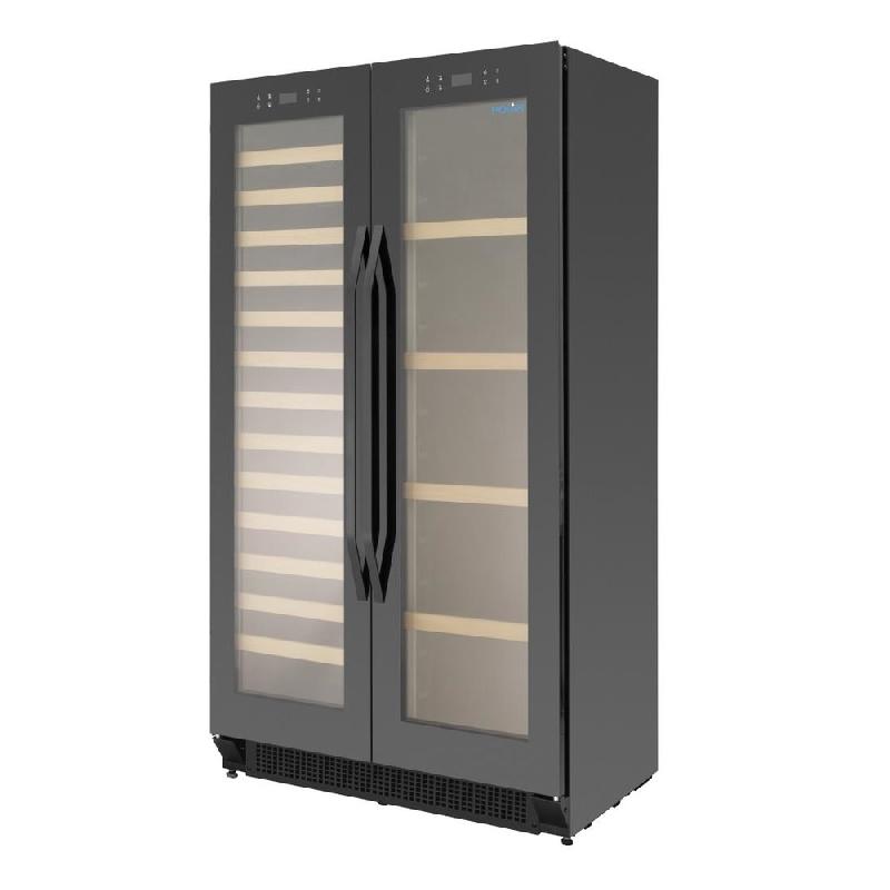 Armoire à boissons 2 zones - bière et vin - double porte Série G - Polar - GL097_1