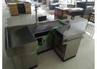 ECC-046 - Sortie de caisse en acier inoxydable - Guangzhou Eco Commercial Equipment Co., Ltd - Taille : L2000*W1200*H850 mm_1