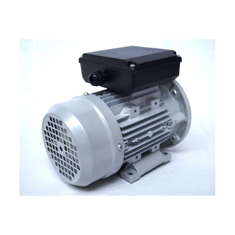 Moteur électrique monophasé 220V 0,25kW 3000tr/min - Bride B35 - Trous lisses à pattes - ALMO CML63G2B35_1