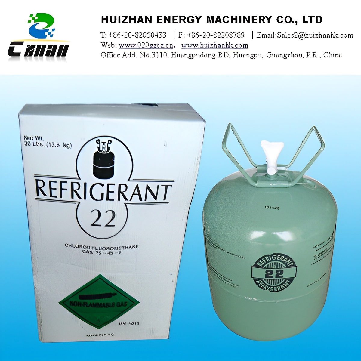 50lg 30lb 1000g 500g - réfrigérants de rechange r22, gaz des réfrigérants r22 de hfc sans couleur à la température ambiante - galaxy_1