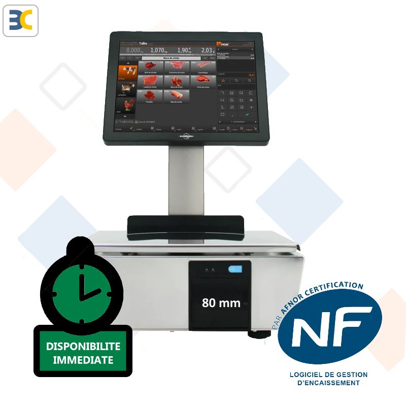 Balance  etiqueteuse bm5 arm  6/15 kg 2/5 g - 18h autonomie_1