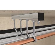 Collier isophonique articulé FGRS Plus - Fischer - avec vis en acier électrozinguée et fermeture rapide_1