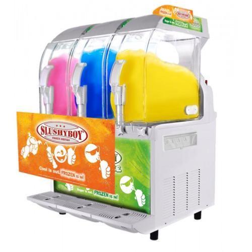 Machine à granités ECO haute capacité à refroidissement à eau - 3 cuves de 11L  | SPM drink systems_1