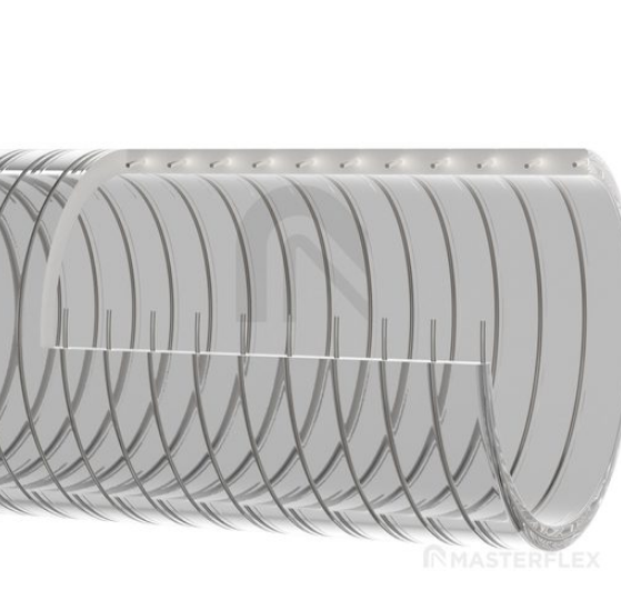 Tuyau d'aspiration et de transfert, résistant en pression et en dépression, bonne flexibilité - Polderflex PVC_1