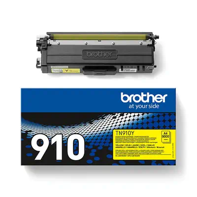 Cartouche de toner TN-910Y Brother originale  Jaune_1