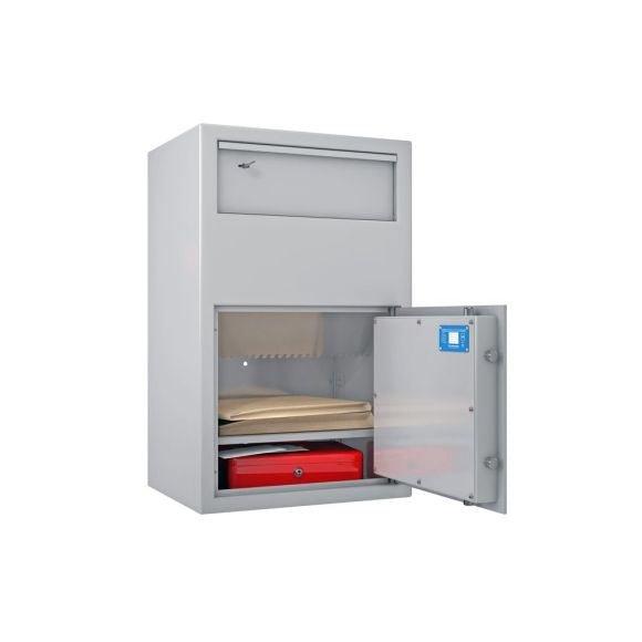 Coffre fort homologué Classe S1 - A2P et Serrure électronique classe 2 VDS - HARTMANN SR800 - 78 litres - Serrure à clé_1