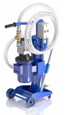 Groupe électrique de filtration et de transfert des lubrifiants - Réf 562 100.015 - 562 100.034 - Portable et sur chariot - 230 volts_1