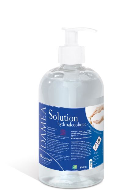 Solution hydroalcoolique désinfectante pour les mains - Ecocert - Spray 100ml - Marque Obioseed_1