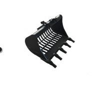 Godet squelette 600 mm - A/R Klac C pour minipelle 1,2-1,8 T - Uniter45 - Réf : U4518GSQ600EXKLC_1