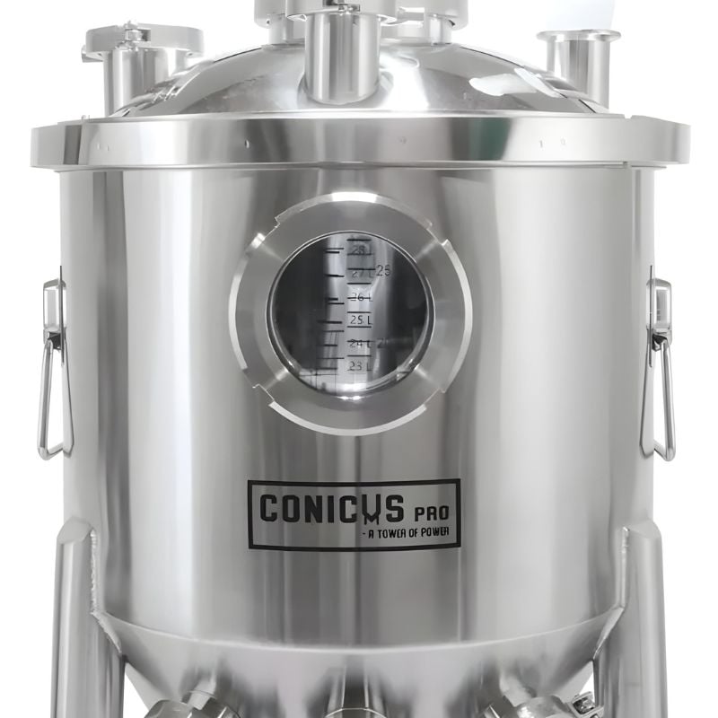 Fermenteur de bière en Inox Conicus Pro 30L - Pression de travail 1 bar, pression max 2 bar_1