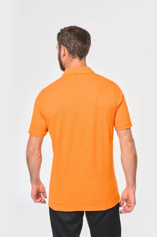 Polo manches courtes homme - Réf: WK274 - 65% polyester / 35% coton - antibactérien et antiboulochage - Lavable à 60°C_1