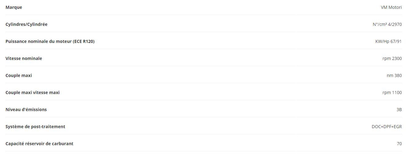 S100 GT - Tracteur agricole Goldoni - Intercooler turbo, traction intégrale, capacité hydraulique 39+61 litres_1