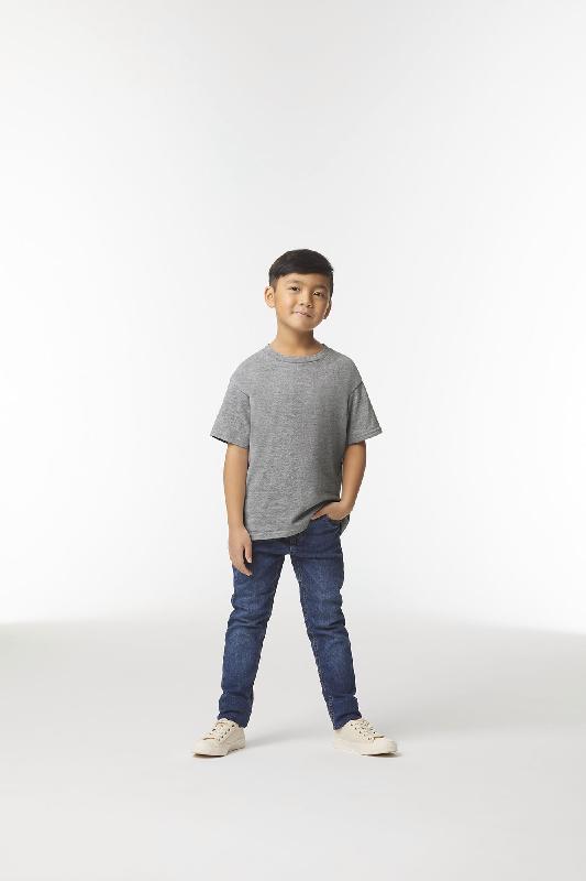 T-shirt enfant Softstyle Midweight - 100% coton - Réf : GI65000B - Gildan_1