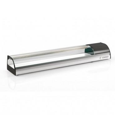 Vitrine à sushis professionnelle à poser, avec led à l'intérieur pour la mise en valeur des produits - bpcs-4 coreco_1