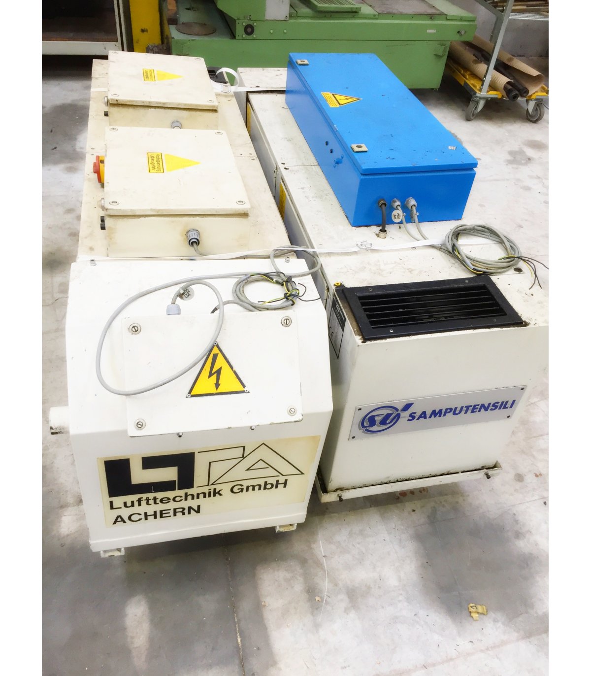 Aspirateur de brouillard d'huile - LUFTTECHNIK AC 121 R/2/K - Accessoires machines - N° Stock 4188_1