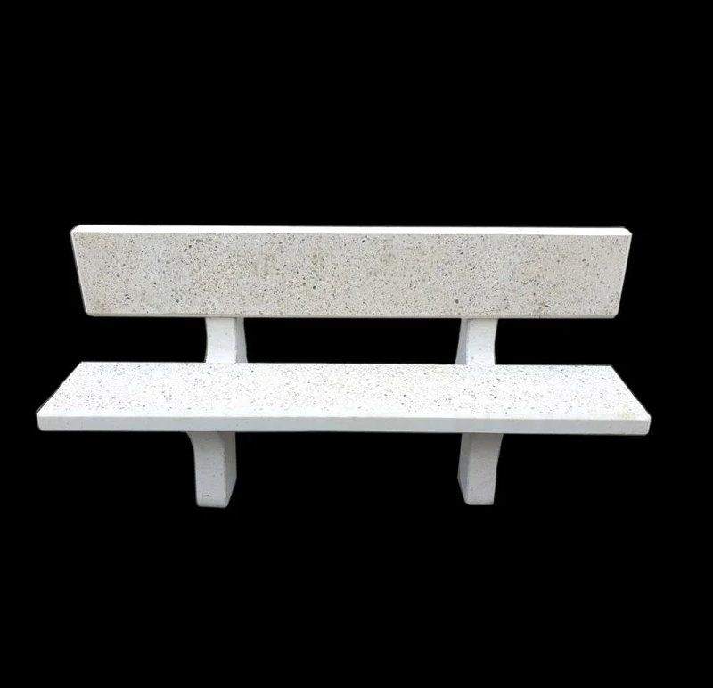 Banc Béton blanc_1
