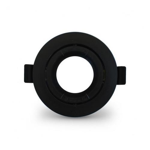 Elv424198 - support plafond rond orientable noir ø90 mm - rue des ampoules_1