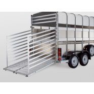 Remorque bétaillère TA510 avec longueur de carrosserie de 10 à 14 pieds