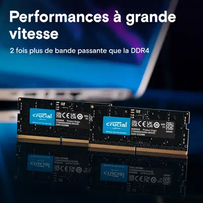 Crucial CT2K64G56C46S5 module de mémoire 128 Go 2 x 64 Go DDR5_1