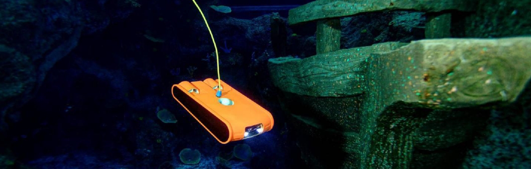 Mini ROV sous-marin - Caméra HD 1080p - Nautilus ROV 120 - Résistance 120m - Autonomie 5h_1