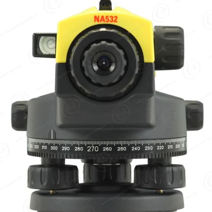 Niveau optique de chantier Leica Runner 20 - NA520, robuste, précis et étanche aux projections d'eau_1