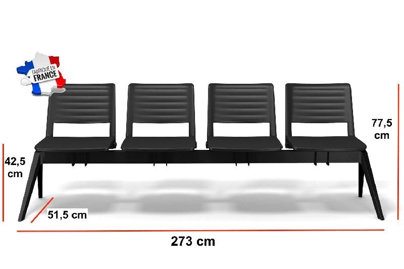 Poutre d'accueil en polypropylène Smash - Sokoa - 4 places_1