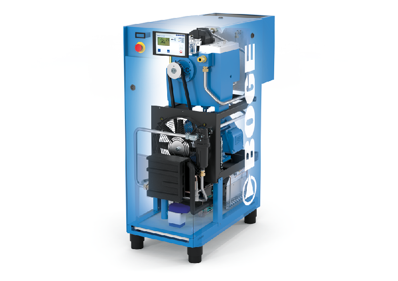 Compresseur à vis série C BOGE - 2,2 à 22 kW - Lubrifié à l'huile - Refroidi par air ou par eau_1