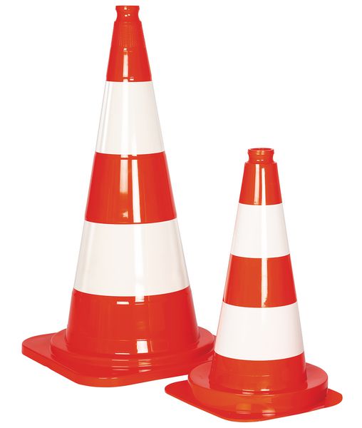 Cônes de chantier rétroréflechissants non lestés - classe 1 - 305pfa100_1