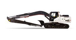 Hidromek HMK 220 LC LR - Pelle long bras pour canaux, ruisseaux et carrières de sable_1