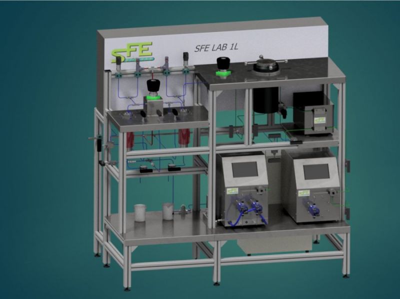 SFE Lab 1L 1000 bar - Extracteur de laboratoire - SFE Process - Débit CO2 de 70 g/min à 1000 bar_1