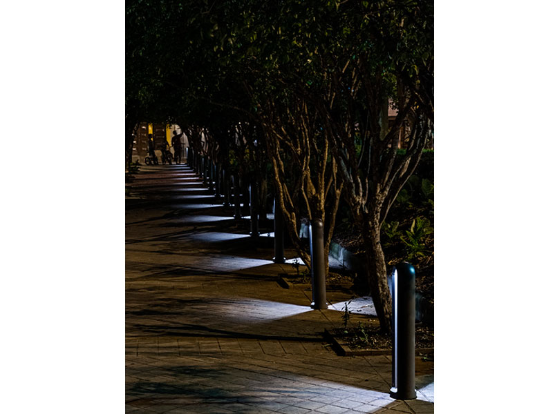Borne lumineuse d'éclairage public - LED - 2.4W à 4.8W - Aluminium - Hauteurs 0.13m à 0.85m_2