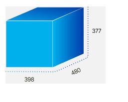 Casiers intelligents Click & Collect pour colis légèrement plus grands - Porte H40 - Smart Lockers Kuik 400_2