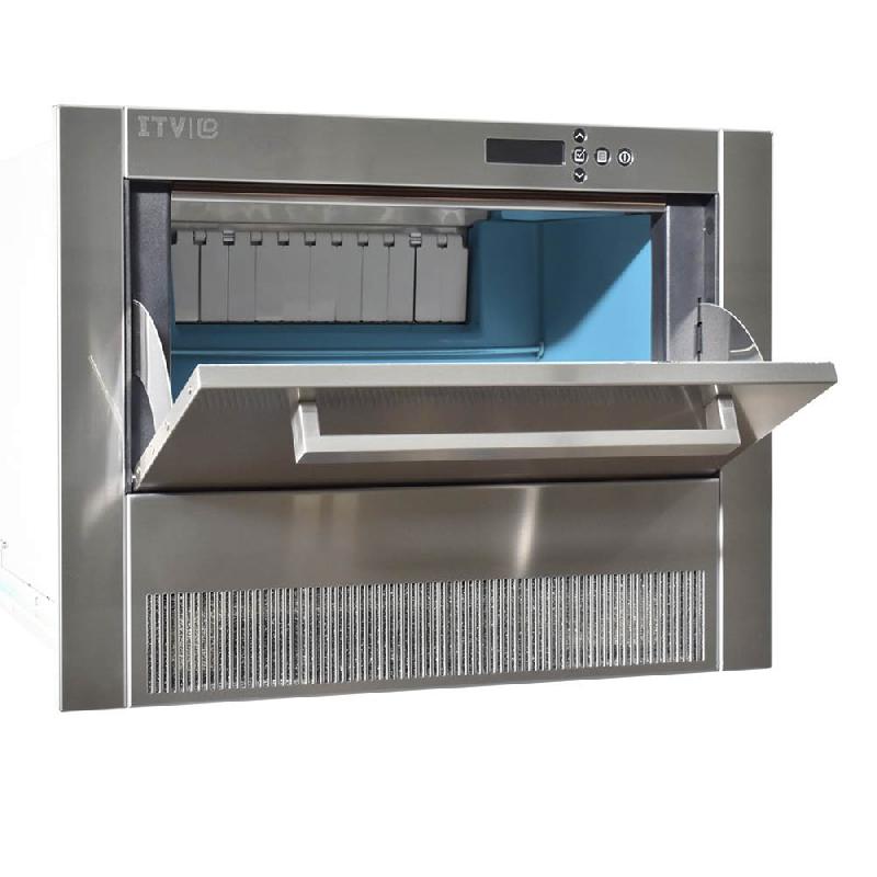 Machine à glaçons pleins encastrable 10 kg/24h - stockage 8 kg - ITV Kitchen-Ice_1