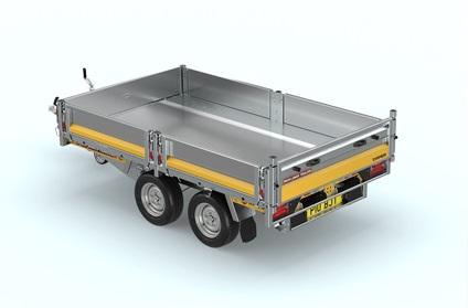 Remorque benne - 3,10 x 1,60M - 3500KG - BRIAN JAMES TIPPER 526-3616-35-2-12_1