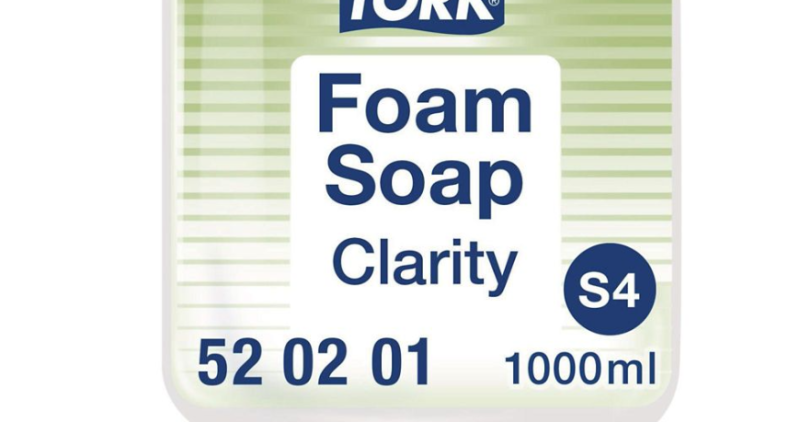 Tork savon mousse limpide pour les mains blanc systeme s4 - carton de 6 recharges de 1000ml_1
