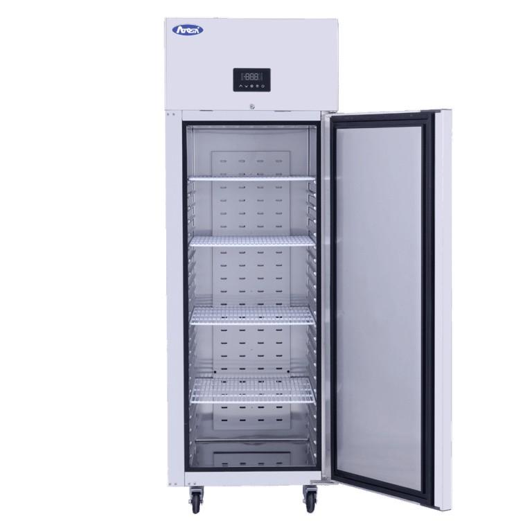 Armoire emboutie positive 1 porte GN2/1 FULL AISI304 PBF40RSGR-FULL304 Atosa_1